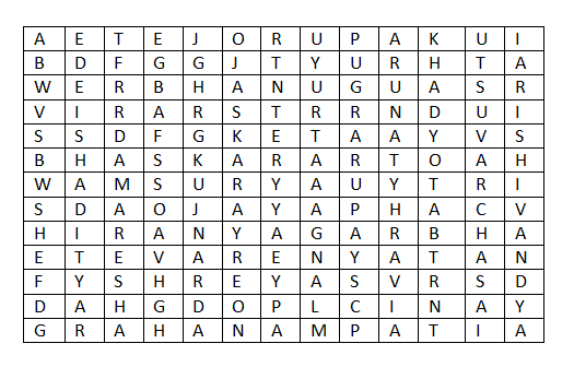 Game Time: 21 Names Of Lord Surya Deva